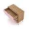 Manhattan Comfort Rockefeller Dresser in Nature and Rose Pink, PK2 2-103GMC6 - alternate 10